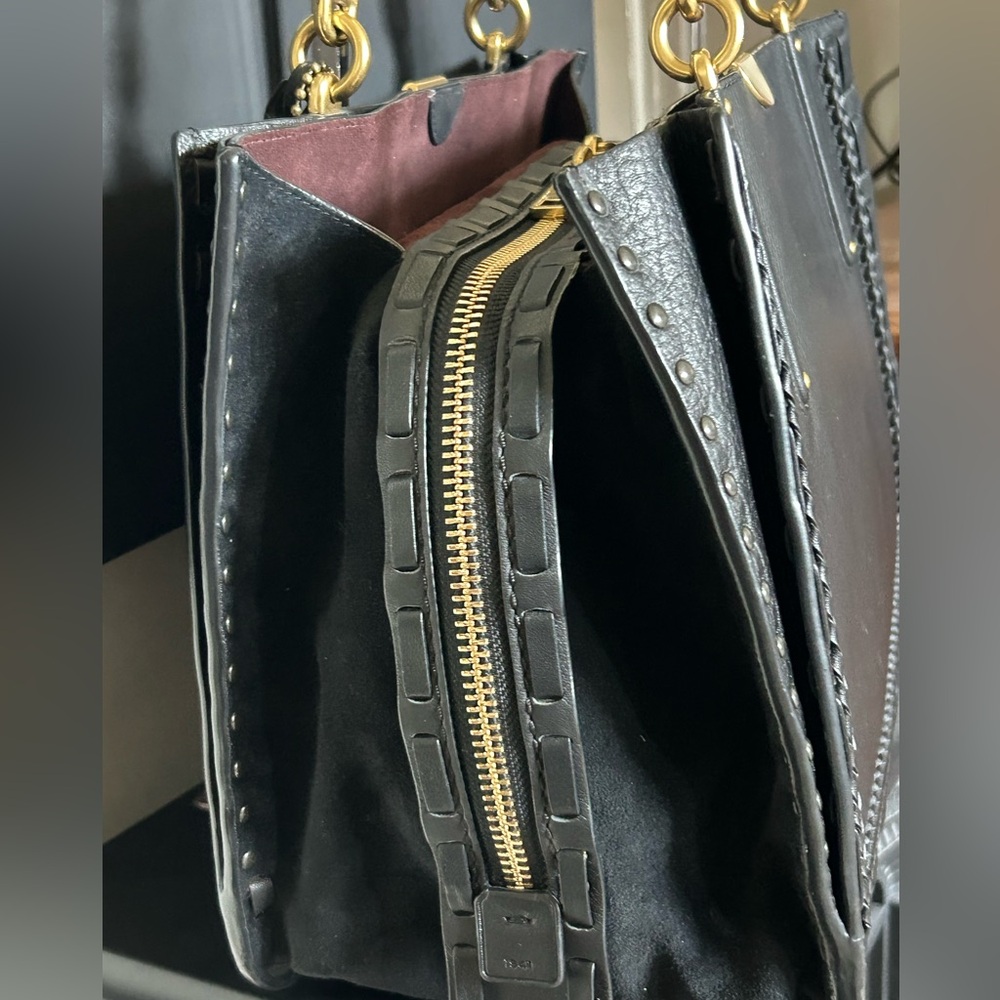 COACH Dreamer 34 Whipstitch Shoulder Bag - Picture 6 of 17